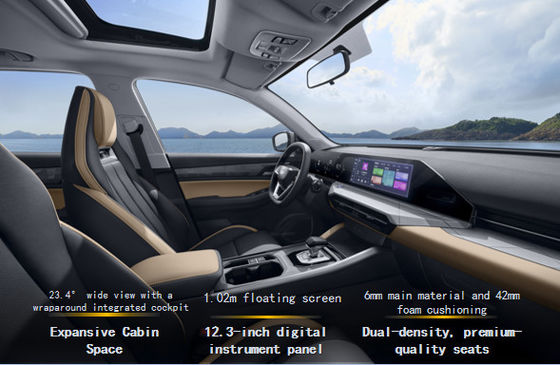 SUV crossover di medie dimensioni Geely Haoyue Pro 2025 New Energy Electric EV Car