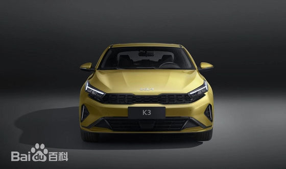 K3 Kia Subcompact Car 4 Door Sedan con touch screen ad alta risoluzione